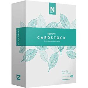 White Index‎ Paper, Mediumweight, 300 Sheets, 199GSM 94 Brightness, 8.5" x 11in